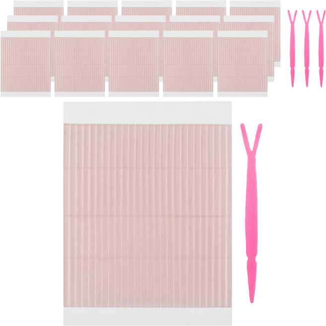코덕샵 양면 실 쌍꺼풀 테이프 200p + Y스틱, 4세트