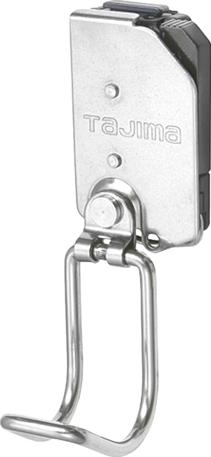 TaJIma 田島 快扣式不鏽鋼工具掛勾 R型可動, 銀色, 1個