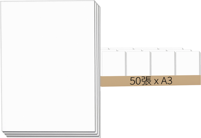 OKPP 歐凱普 彩繪圖畫紙 120P A3, 50張