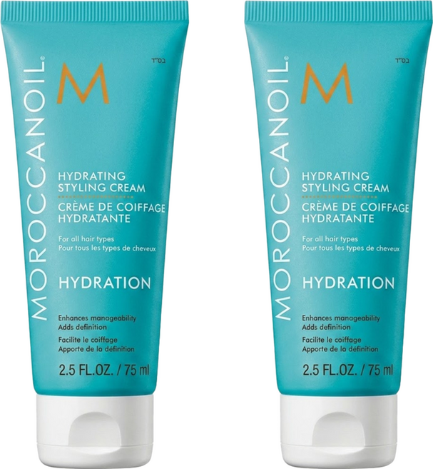 MOROCCANOIL 摩洛哥優油 台灣公司貨 高效保濕精華, 75ml, 2條