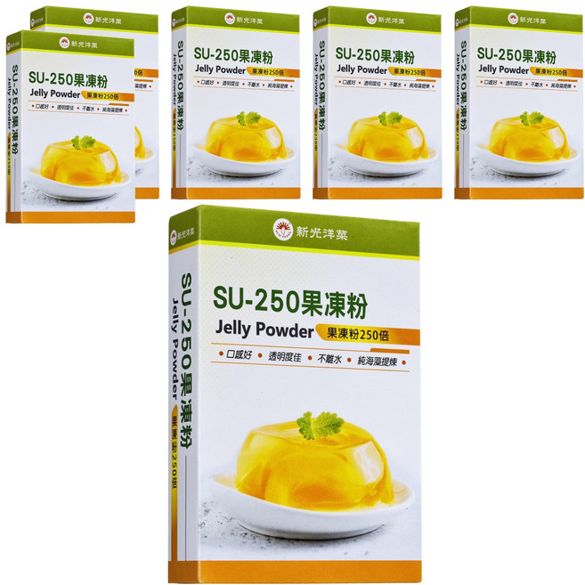 新光洋菜 SU-250果凍粉, 50g, 6盒