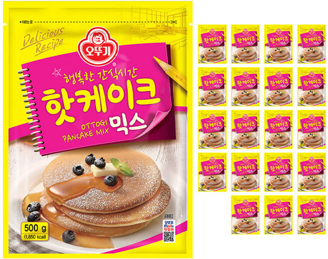 오뚜기 핫케이크 믹스, 500g, 20개