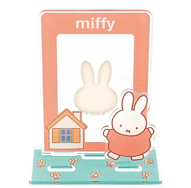 miffy 米飛 壓克力拍立得收納架, MIFFY 橘色, 1個