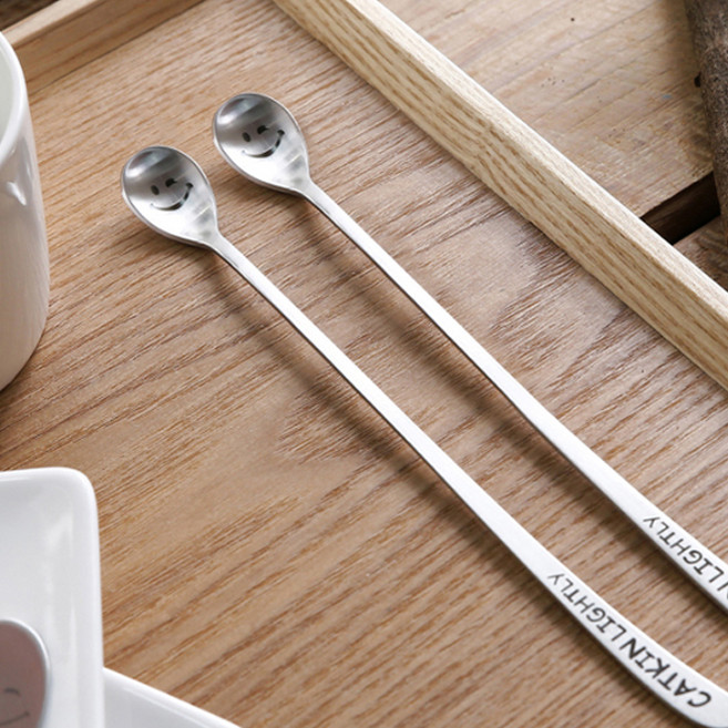 대명코리아 캣킨라이틀리 스마일 롱스푼, 2개