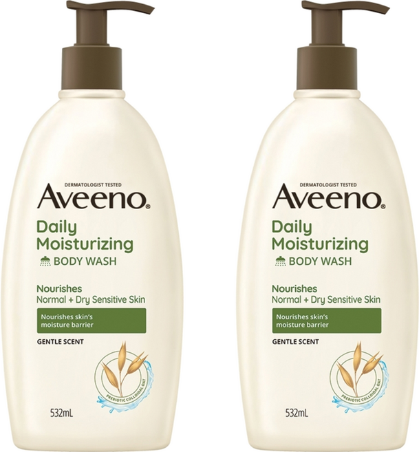 Aveeno 燕麥保濕沐浴露, 532ml, 2瓶