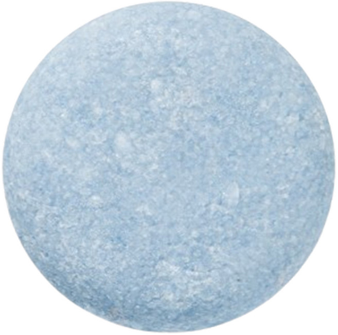 Ann Chen 陳怡安手工皂 海水正藍洗髮餅 修護髮絲 增添柔亮光澤 攜帶方便 手工壓製, 60g, 1個