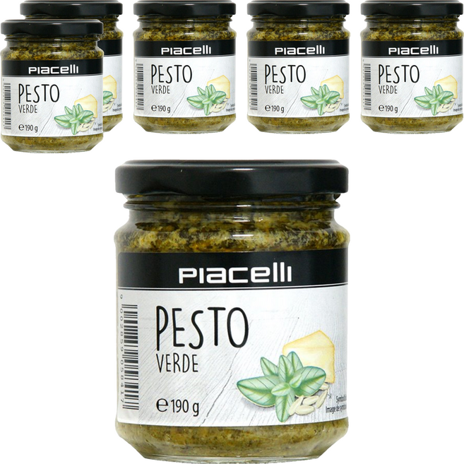 Piacelli 義大利青醬, 190g, 6罐