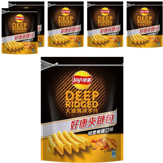 Lay's 樂事 洋芋片 椒香嫩雞, 211g, 6包