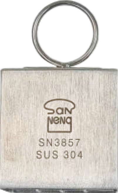 SaNNeNg 三能 餅乾切模 SN3857 50 x 50 x 50mm, 銀色, 1個