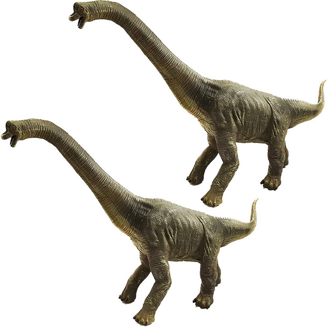 Bandi 軟膠動物腕龍公仔, 2個