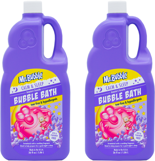 미스터버블 캄앤슬립 바스 유아입욕제, 1.06L, 2개