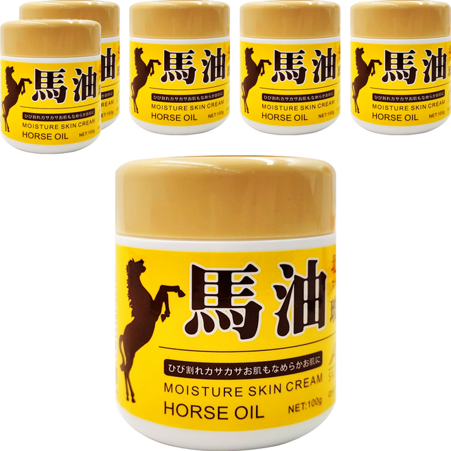 ADD Plus 馬油滋養修護霜 100g 北海道馬油 全膚質適用 全面保濕, 6罐