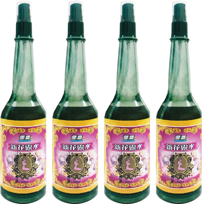 FRAGRANCE 優香 新花露水, 花香, 300ml, 4瓶