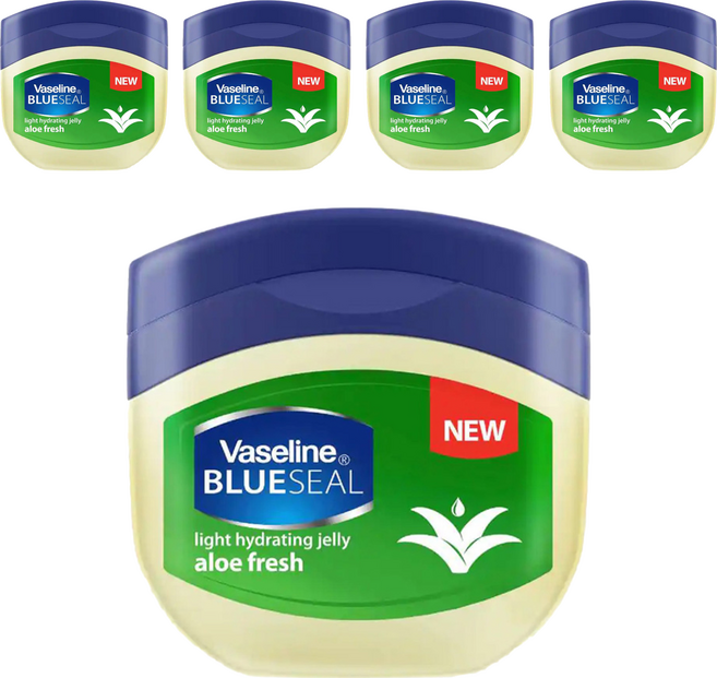 Vaseline 凡士林 潤膚膏, 蘆薈, 50ml, 5罐