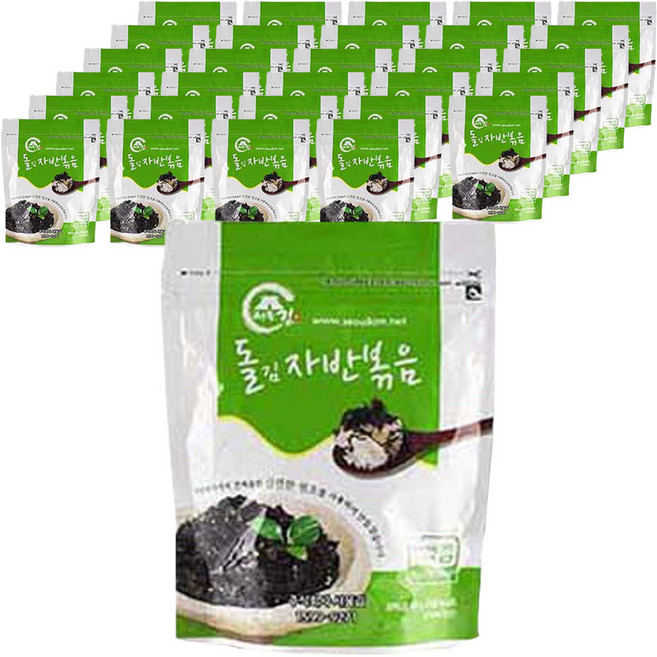 서울김 돌김 김자반볶음, 40g, 30개