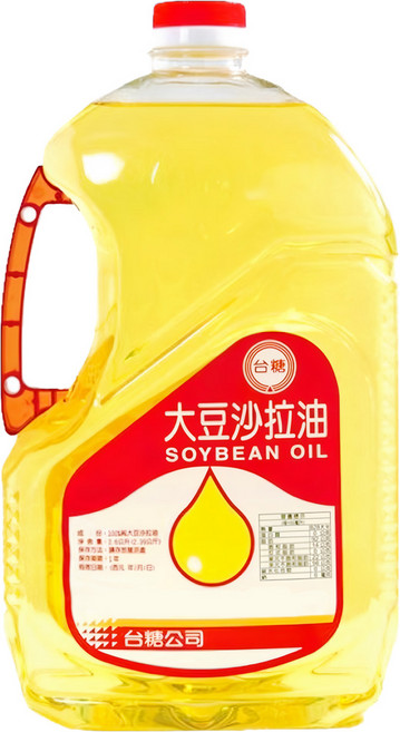 台糖 大豆沙拉油, 2.6L, 1瓶