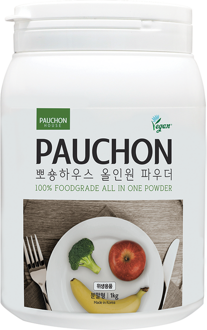 뽀숑하우스 올인원 파우더, 1kg, 1개