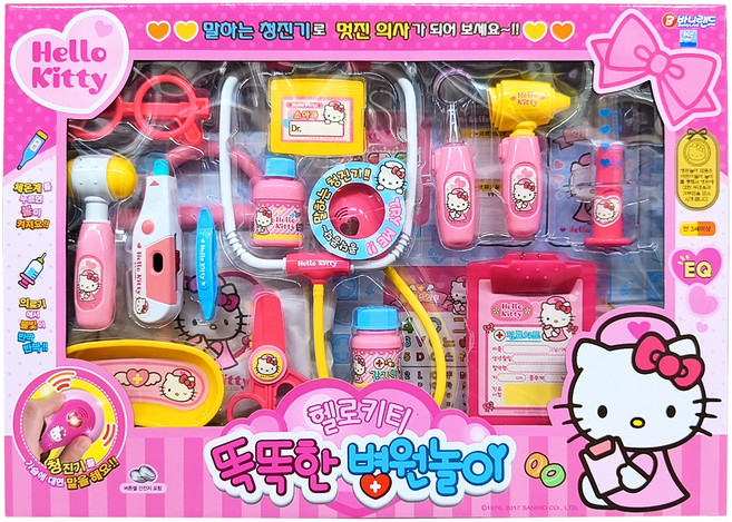 BUNNYLAND Hello Kitty 聰明音效醫護組 3歲以上, 醫護組, 1組