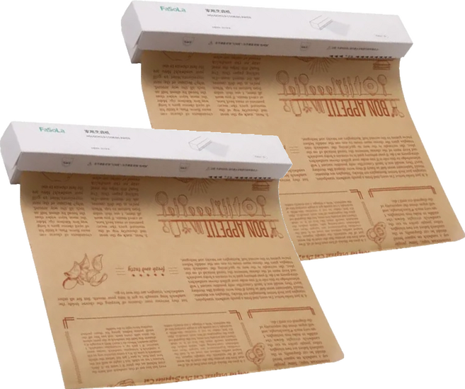 FaSoLa 多用途烘焙用食品用吸油紙 FA-DZ-571, 800cm, 2盒, 1組