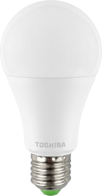 TOSHIBA 東芝 燈泡 13W E27 4000K, 自然色, 1個