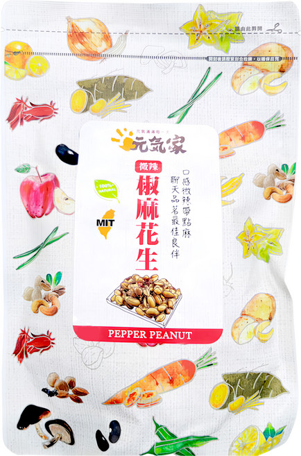元氣家 椒麻花生, 200g, 1包