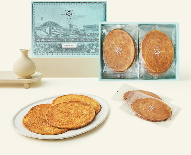 태극당 남대문 옛전병, 40g, 6개입, 1박스