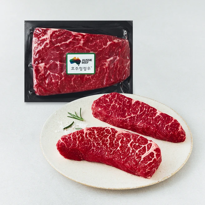 호주산 살치살 스테이크 (냉장), 400g, 1개 - 쿠팡