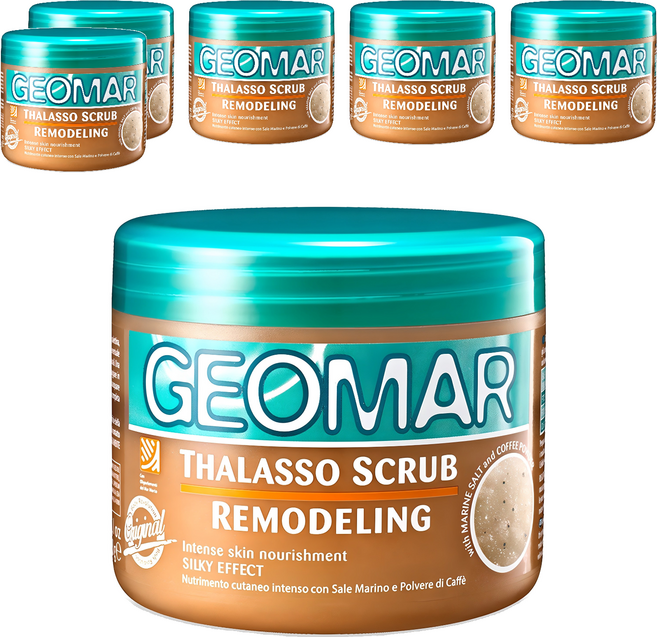 지오마 리모델링 바디스크럽, 600g, 6개