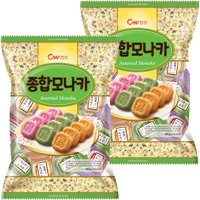 청우식품 종합모나카, 350g, 2개