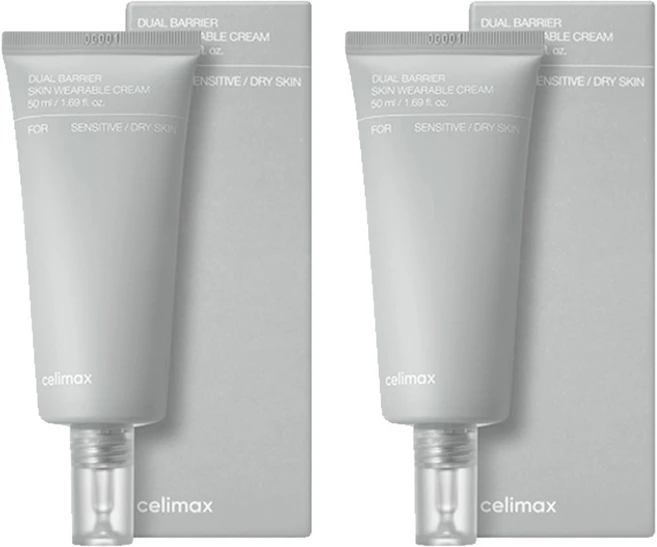 셀리맥스 듀얼배리어 스킨웨어러블 크림, 50ml, 2개 - 쿠팡