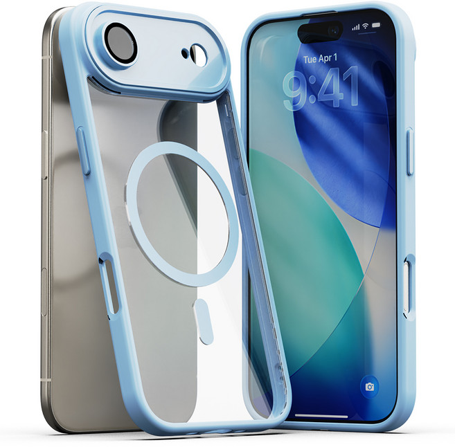 누아트 맥세이프 호환 마그네틱 컬러엣지 풀커버 휴대폰 케이스