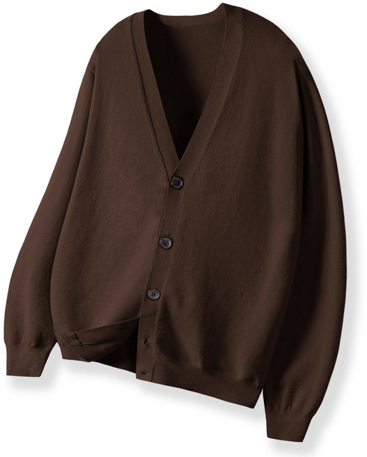 제이에이치스타일 남성용 캐시라이크 브이넥 가디건 OCROK685