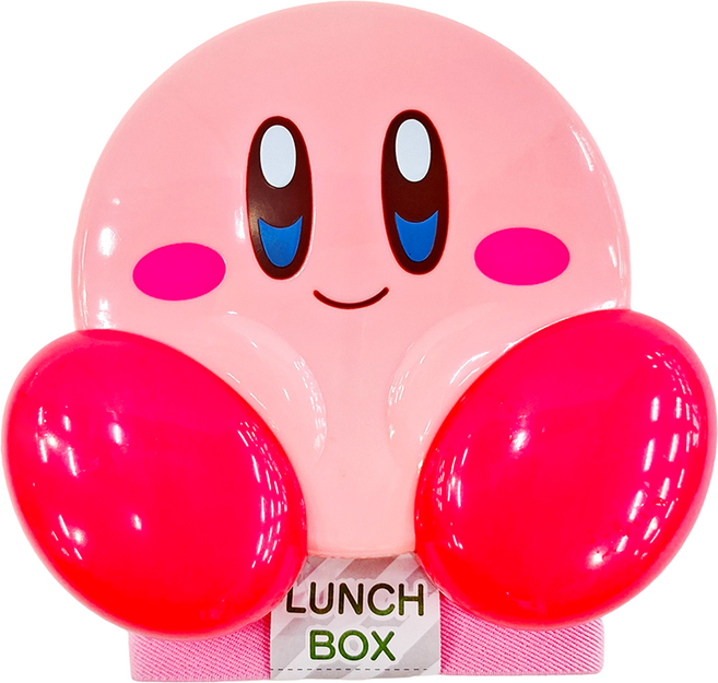 Skater 星之卡比塑膠便當盒 14 x 12.8 x 5.4cm 320ml, 粉紅色, 1個