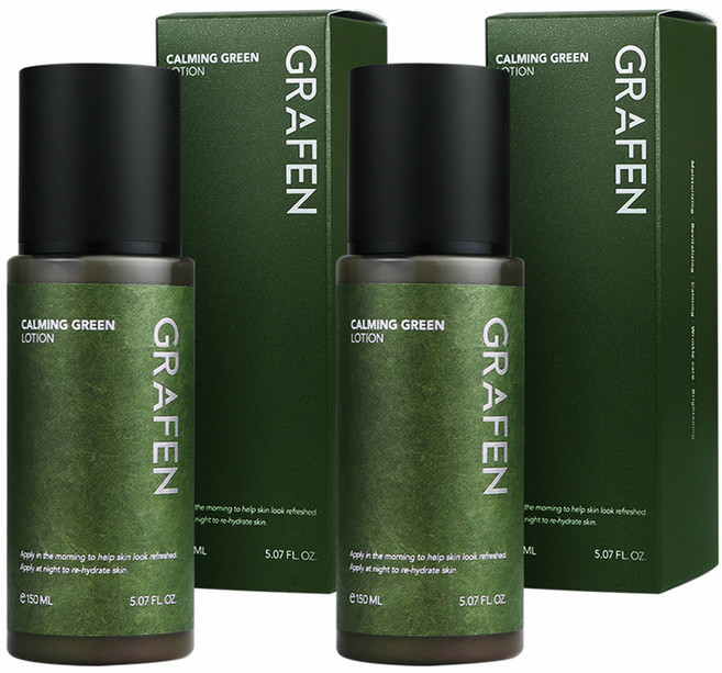 그라펜 카밍 그린 올인원 로션, 150ml, 2개