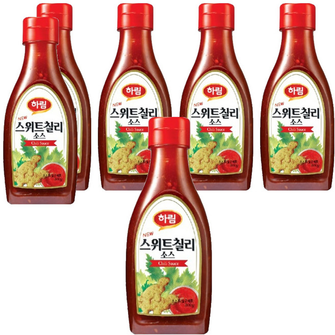 하림 뉴 스위트 칠리 소스, 300g, 6개