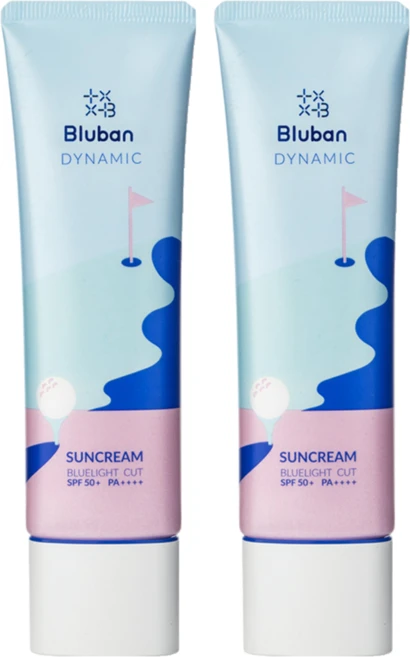 블루반 다이나믹 선크림 SPF50+ PA++++, 50ml, 2개 - 쿠팡