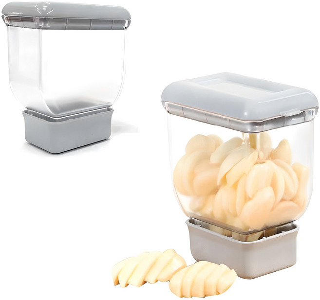 탑슬라이스 마늘컷 세절기, 혼합색상, 2개