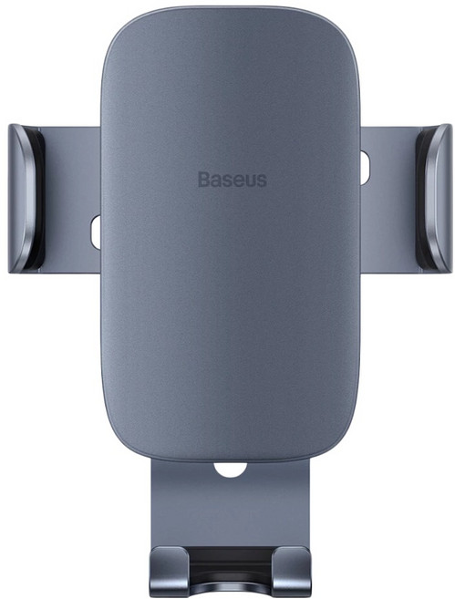 Baseus 倍思 金屬時代II 新重力車載支架 圓形出風口版, 深空灰, 1個