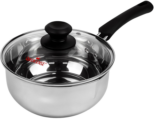 퀸센스 인덕션 라면 편수냄비, 20cm, 혼합색상, 1개