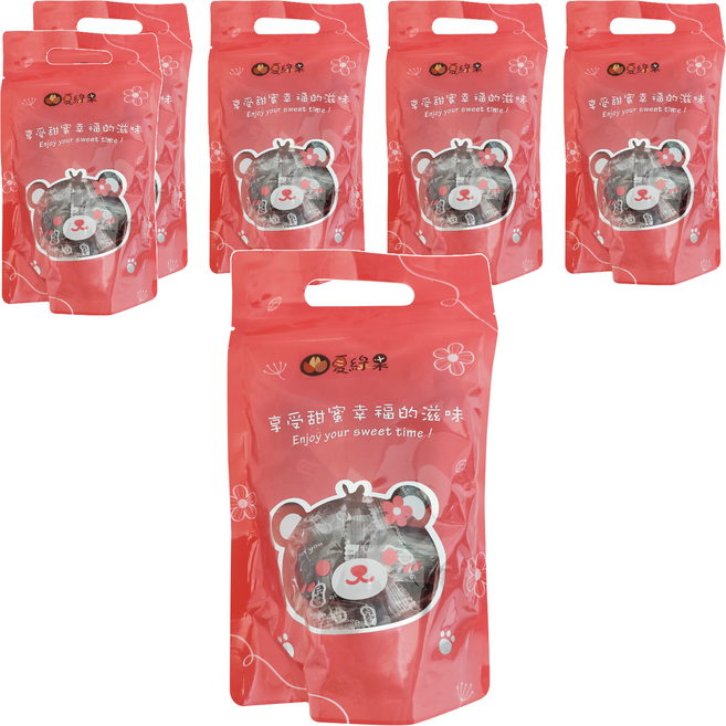 夏綠果 紅棗麻糕 獨立小包裝, 220g, 6包