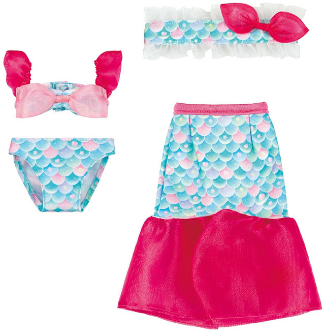 Mell Chan 小美樂 小美樂娃娃系列 娃娃衣服, 美人魚裝, 1盒