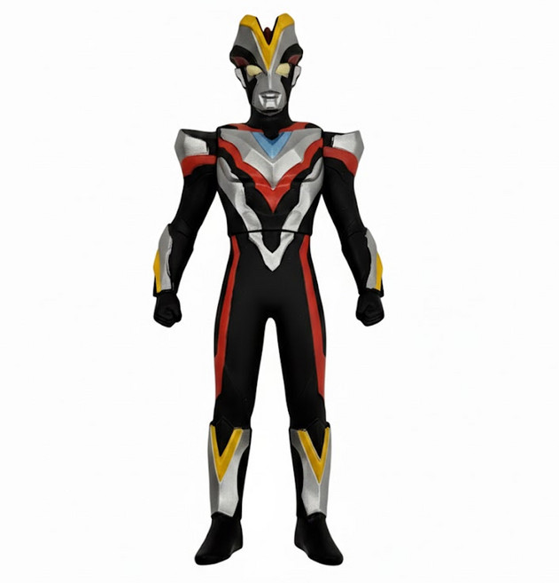 BANDAI 超人力霸王英雄軟膠 超人力霸王維克特利 勝利, 1個