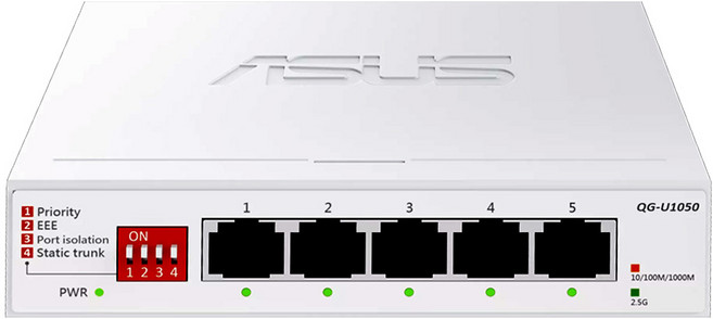 ASUS 華碩 非網管交換器, 1個, QG-U1050