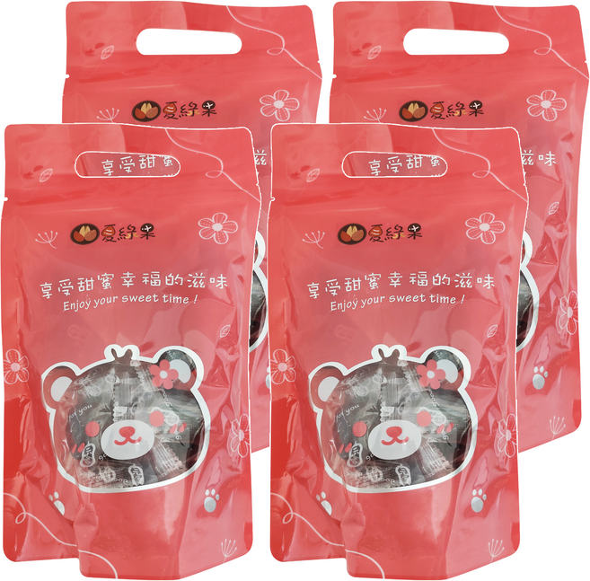 夏綠果 紅棗麻糕 獨立小包裝, 220g, 4包