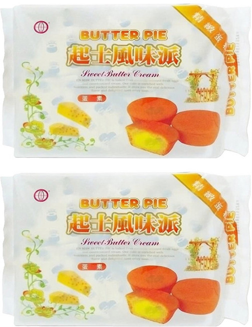 殷茂 起士風味派 9個, 180g, 2袋