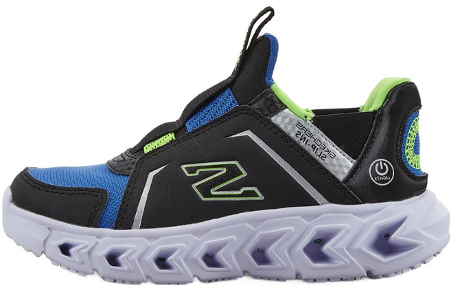 스케쳐스 남아용 힙노 플래시 2.0 슬립인스 운동화 SK0BLCEX021