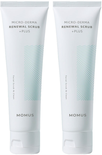 MOMUS 微晶拋光角質磨砂膏 臉部用 100ml, 2條