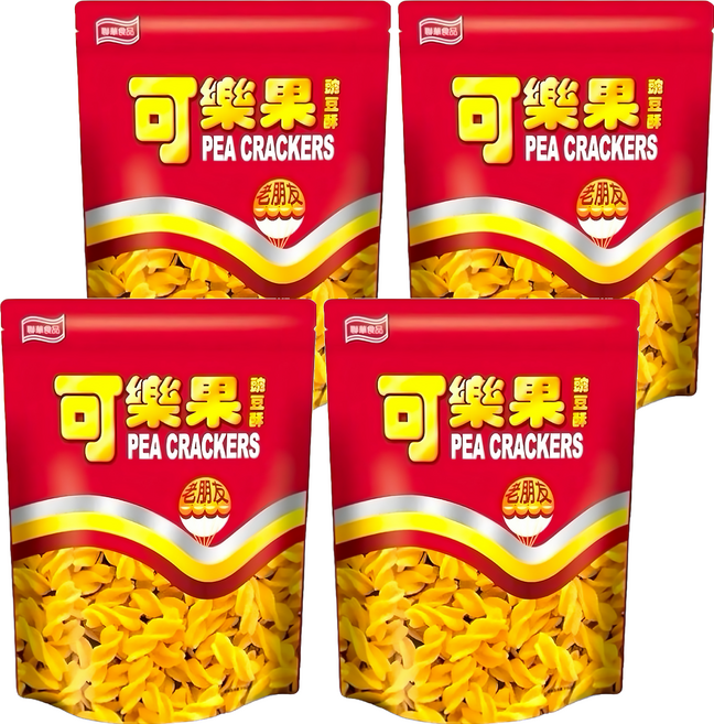 可樂果 古早味 夾鏈包, 315g, 4包