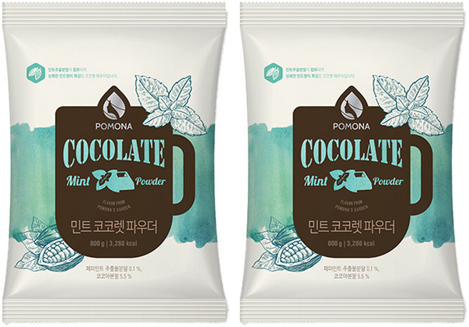 포모나_민트코코렛파우더, 800g, 1개, 2개