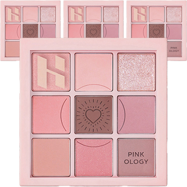 홀리카홀리카 마이 페이브 무드 아이 팔레트 8g, 핑크올로지, 4개